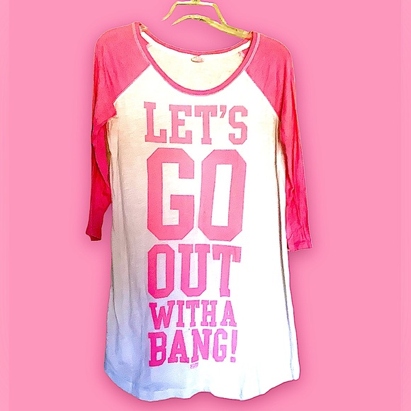 PINK Victoria's Secret Other - Pink novelty sleep shirt In excellent pre owned condition.
